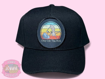 Don't Like This Rock Graphic Patch Cap