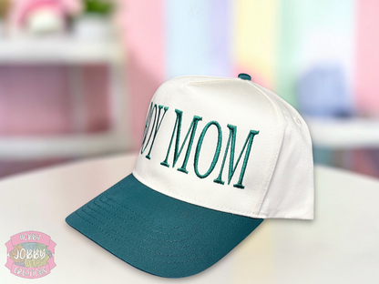 Custom Boy Mom Embroidered Hat