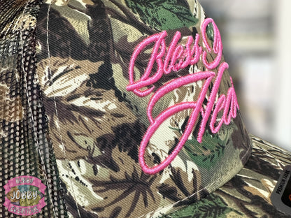 Custom Bless Your Heart 3D Puff Embroidered Hat