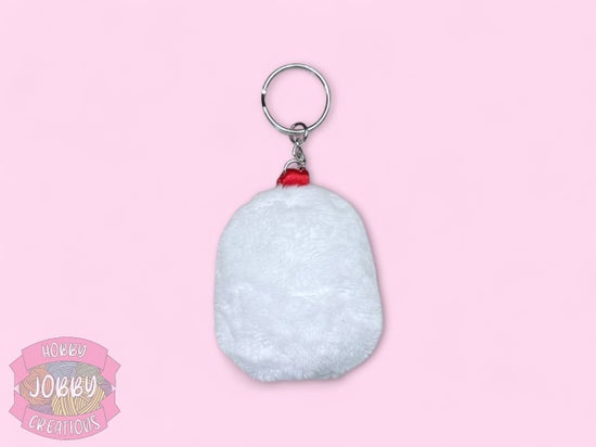 Chicken Plushie Keychain
