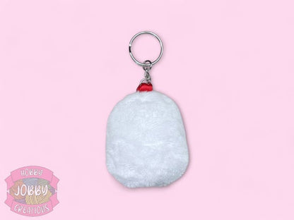 Chicken Plushie Keychain