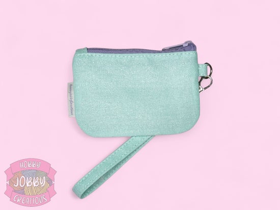 Hyalite Wristlet (Glitter Teal)