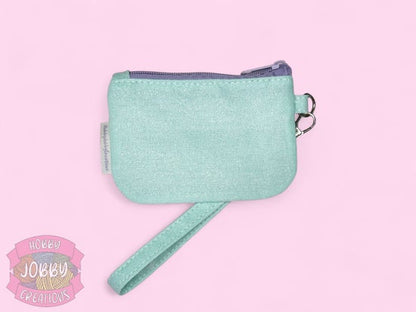 Hyalite Wristlet (Glitter Teal)