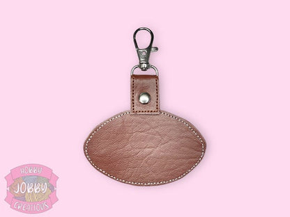 Cowboys Embroidered Keychain