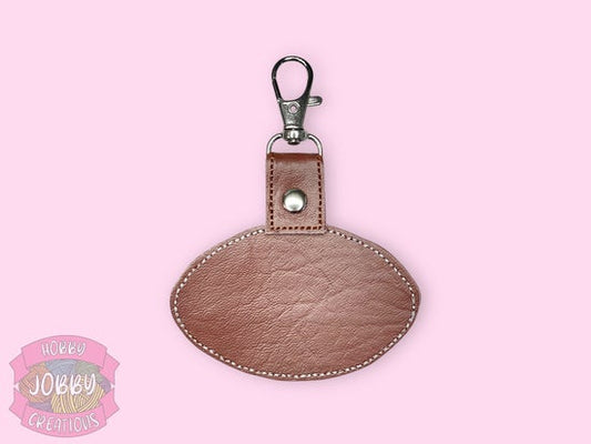 Cowboys Embroidered Keychain