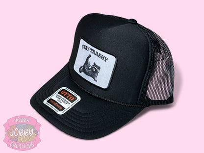 Stay Trashy Foam Trucker Patch Hat