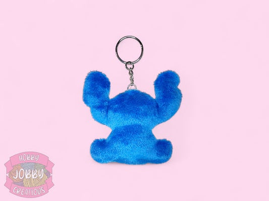 Alien Dog Plushie Keychain