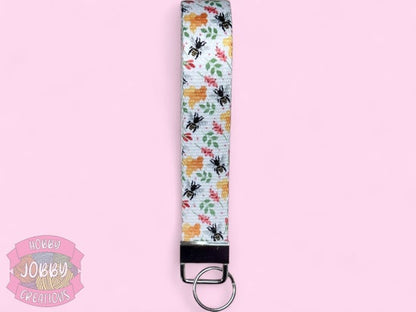 Key Fob Wristlet (Bees)