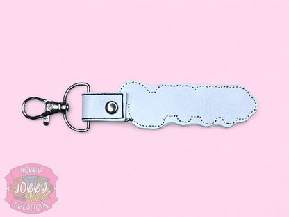 Patriots Embroidered Keychain