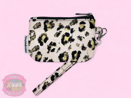 Hyalite Wristlet (Leopard w/ Pink)