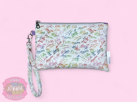 Wristlet Bag (Rainbow Autographs)