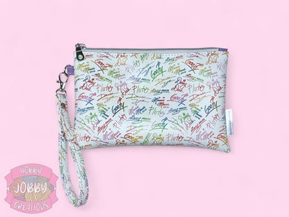 Wristlet Bag (Rainbow Autographs)