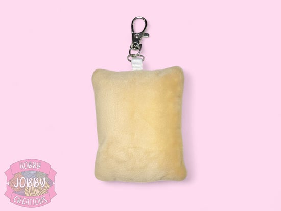 Toaster Pastry Plushie Keychain