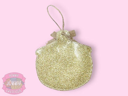 Holy Family Embroidered Christmas Ornament