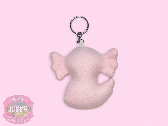 Axolotl Plushie Keychain