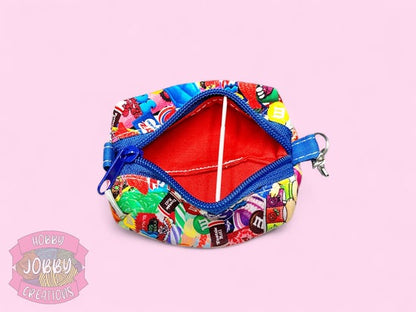 Itty Bitty Boxy Bag (Candies w/ Blue)