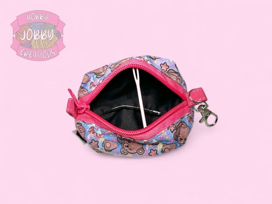Itty Bitty Boxy Bag (Galaxy Sweet Bears w/ Pink)