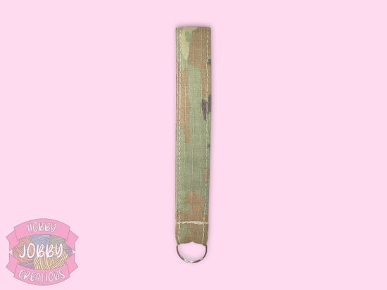 Military Camo Key Fob/Wrist Keychain
