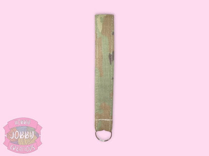 Military Camo Key Fob/Wrist Keychain