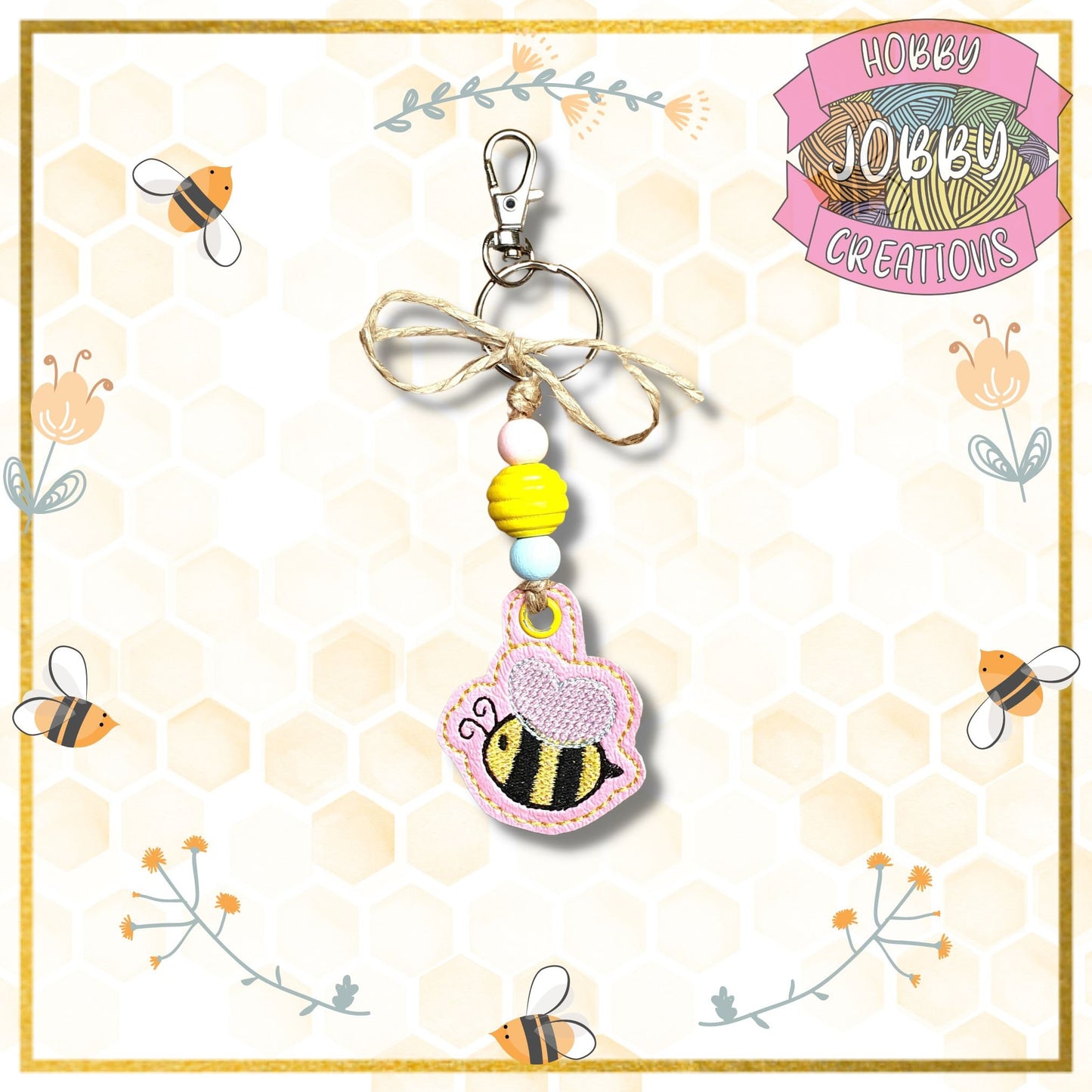 Little Bee Eyelet Digital Embroidery Design