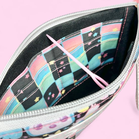 Hello Friends Rainbow Tracy Wristlet w/ Card Slots