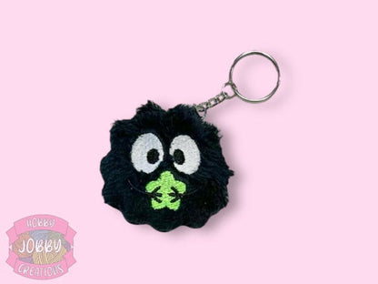 Sooty Friends Embroidered Keychain (Select for color options.)