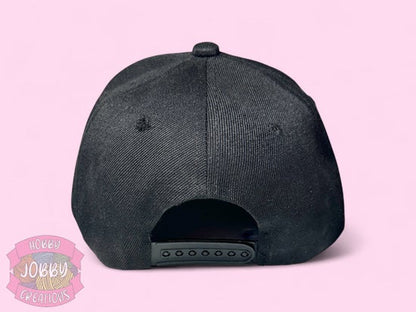Don't Be A Richard Cap (Black w/ White)
