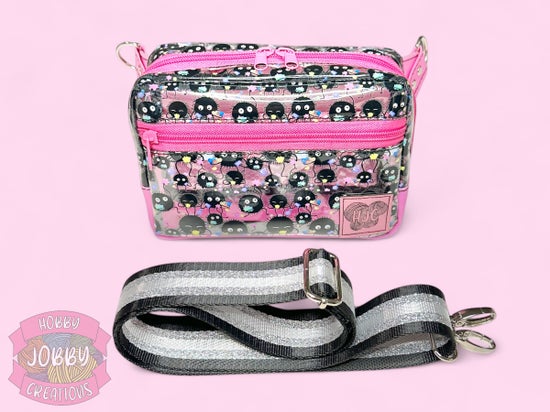 Rayna Sling Bag (Clear Sooty Friends)