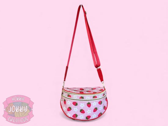 Strawberries Hellcat Crossbody Bag