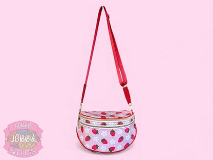 Strawberries Hellcat Crossbody Bag