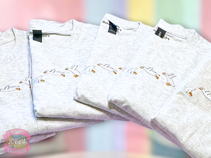 Goose Dive Embroidered Pocket T-Shirt