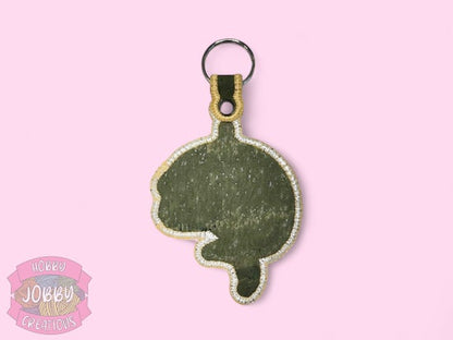 Bass Fishing Keychain (Select for color options)