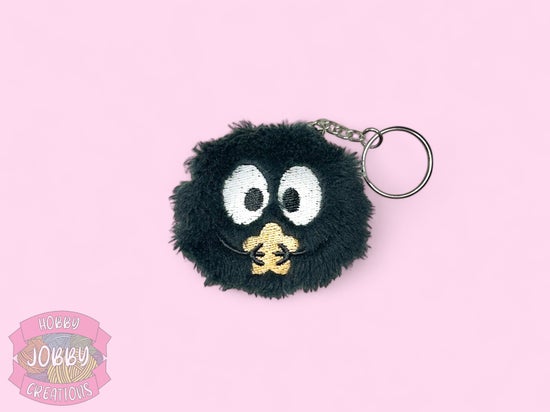 Sooty Friends Embroidered Keychain (Select for color options.)