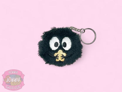 Sooty Friends Embroidered Keychain (Select for color options.)