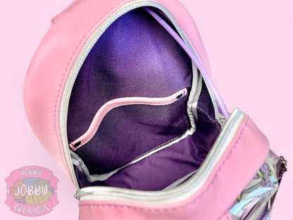 Rosie Sling Bag (Pink w/ Hearts)