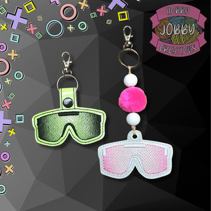 Sunglasses Snap Tab / Eyelet Digital Embroidery Design