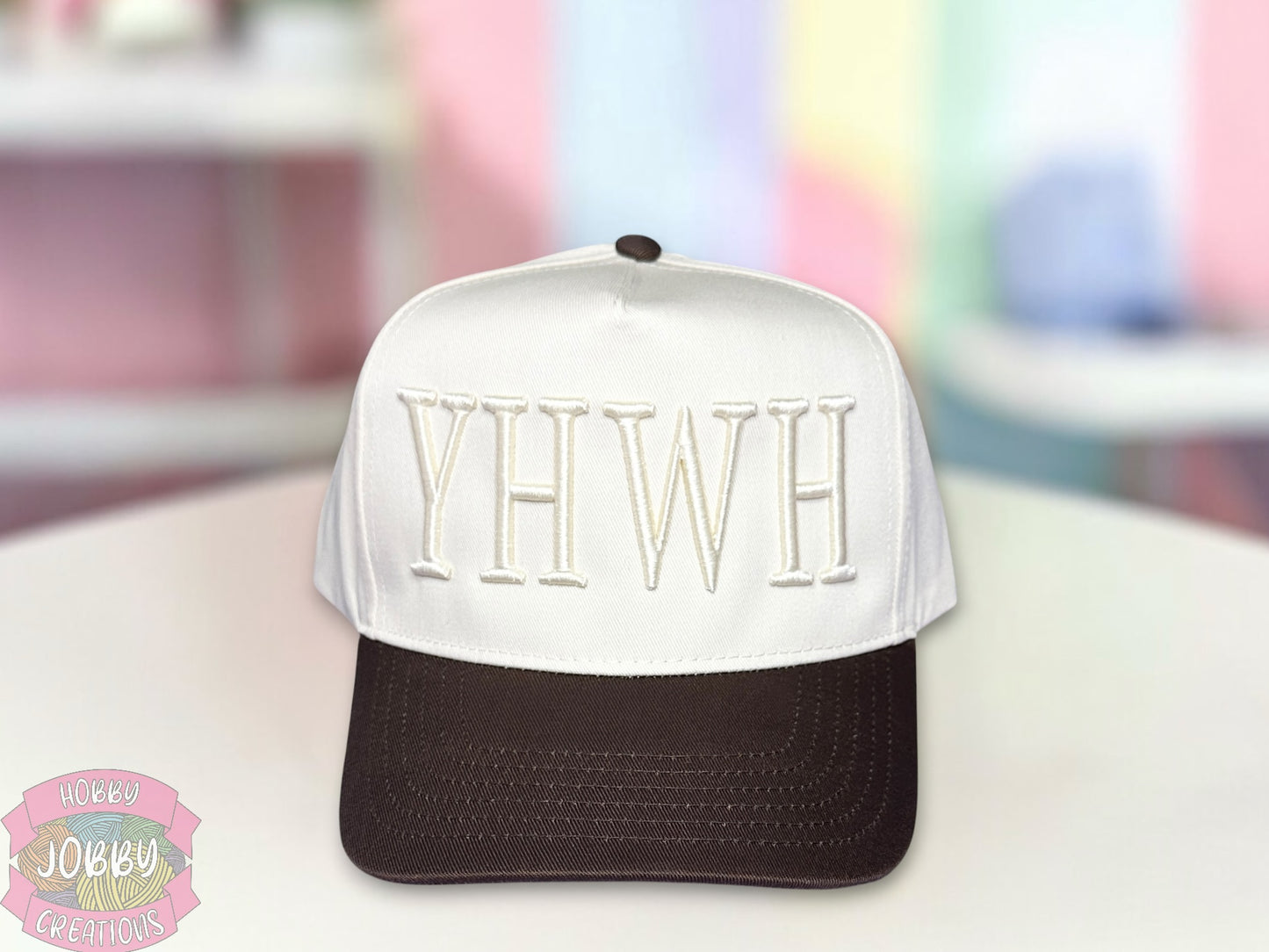 YHWH 3D Puff Embroidered Hat