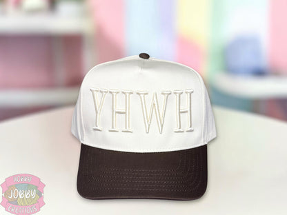 YHWH 3D Puff Embroidered Hat