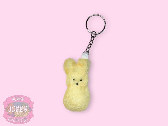 Bunny Plushie Keychain (Select for color options.)