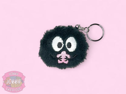 Sooty Friends Embroidered Keychain (Select for color options.)