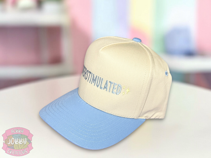 Custom Overstimulated Embroidered Hat