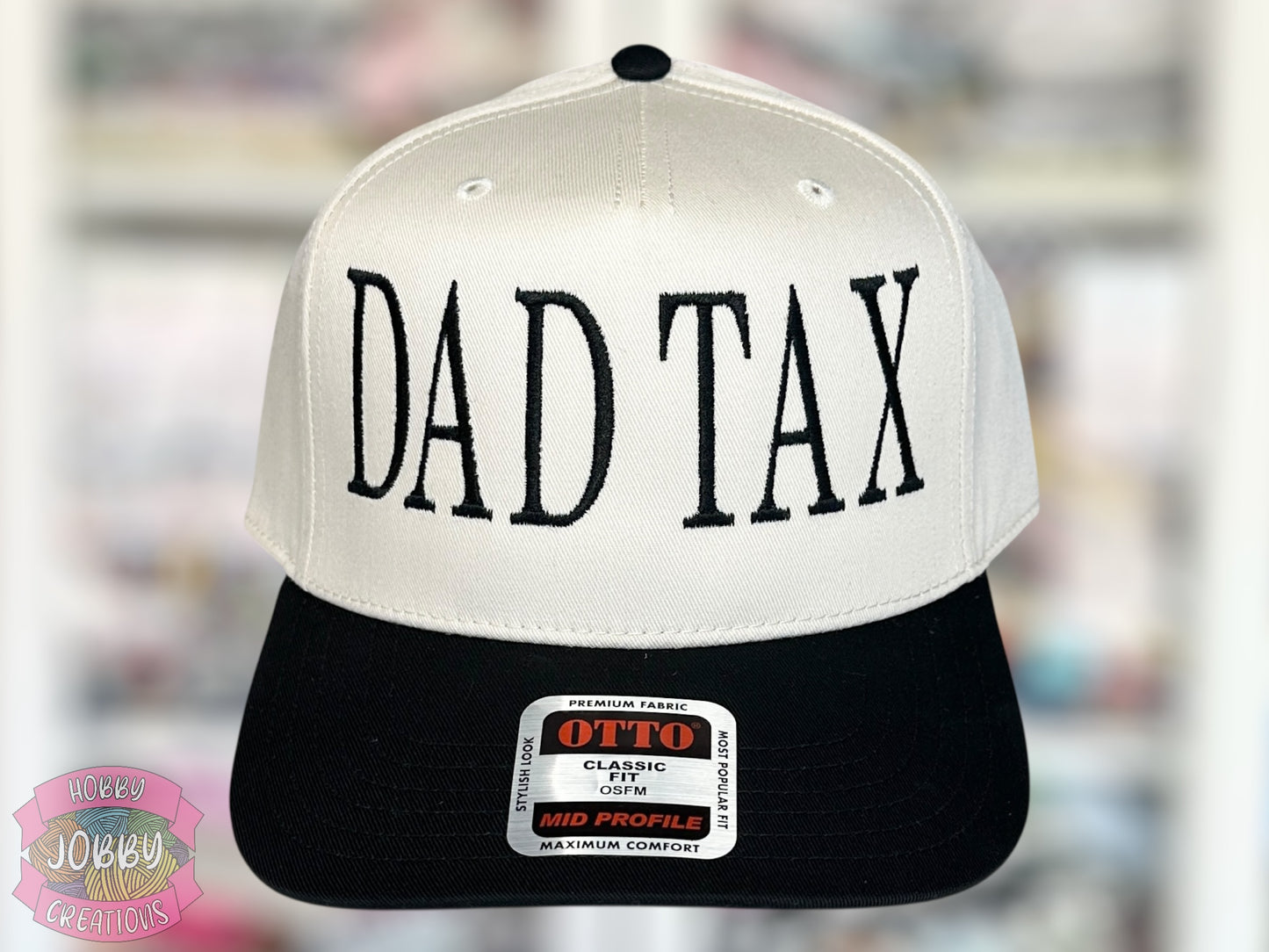 Custom DAD TAX Embroidered Hat