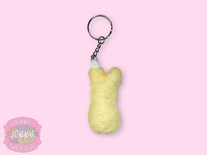 Bunny Plushie Keychain (Select for color options.)