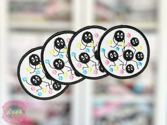 Sooty Friends Embroidered Iron-On Patch