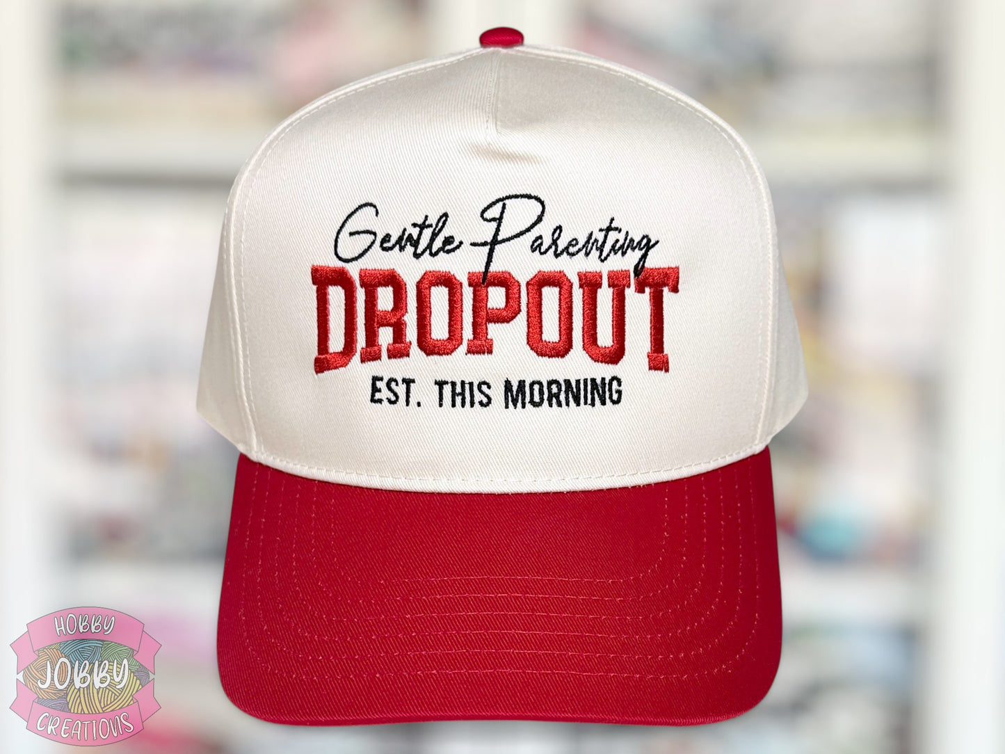 Gentle Parenting Dropout Embroidered Hat