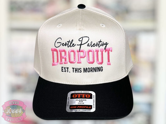 Gentle Parenting Dropout Embroidered Hat