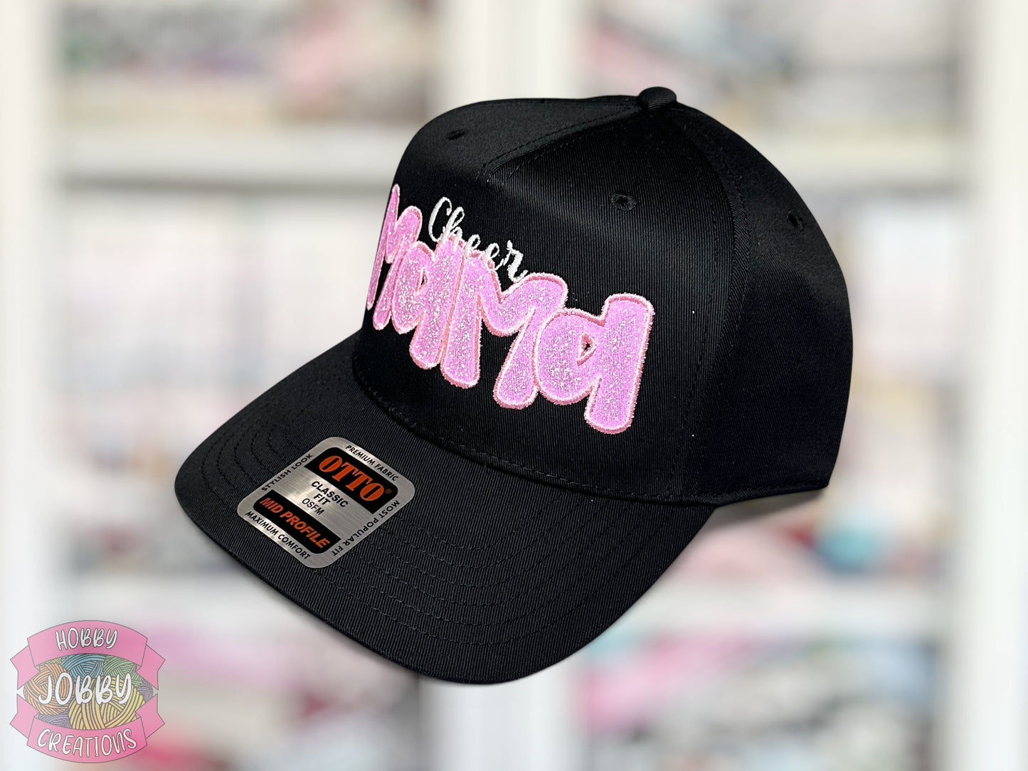 Cheer Mama Applique Embroidered Hat