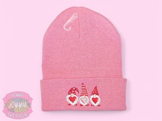 Heart Gnomes Beanie