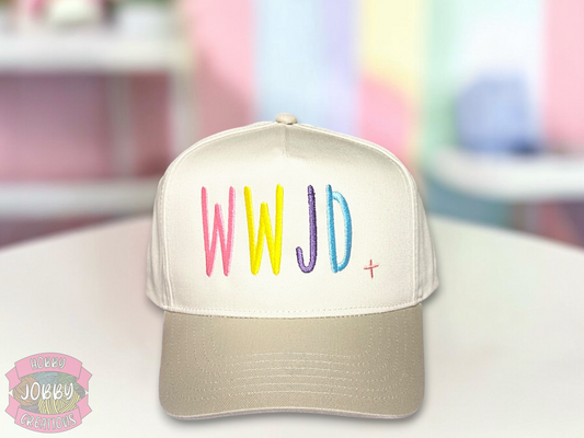 WWJD Embroidered Hat