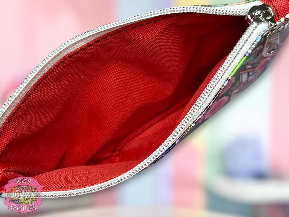 Wristlet Bag (Collectable Monsters Map)
